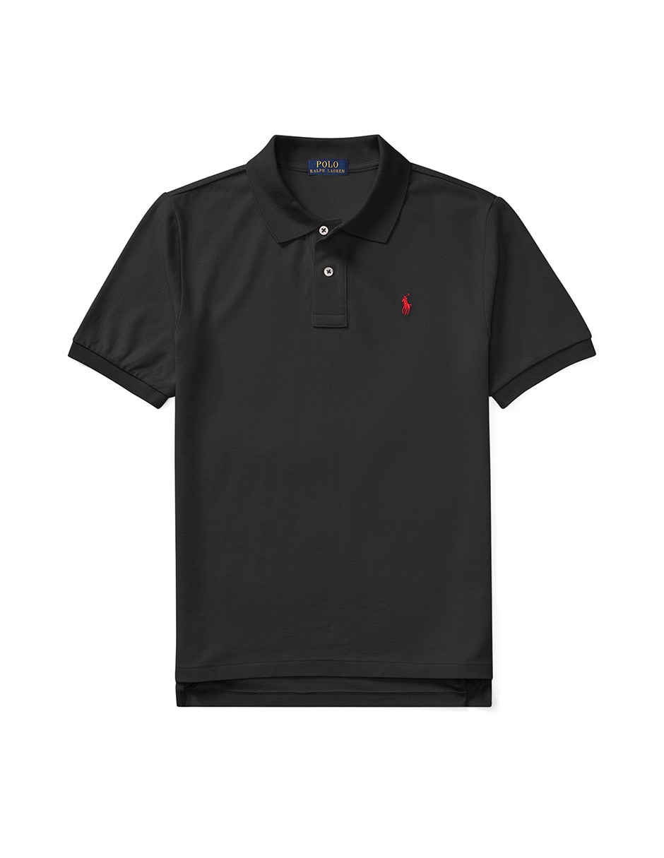 Playera tipo polo de algodón para niño Playera tipo polo de algodón para niño