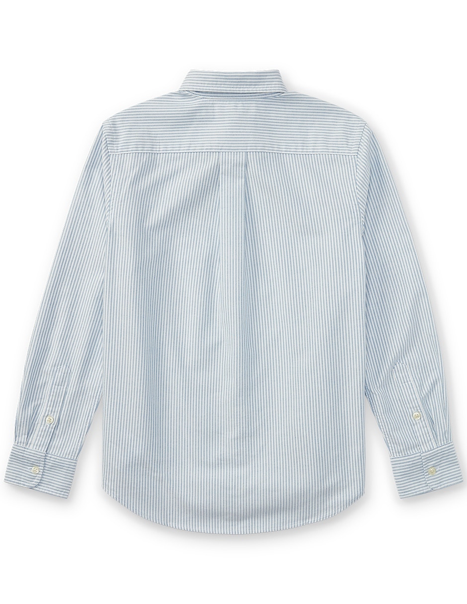 Camisa casual Polo Ralph Lauren de algodón manga larga para niño