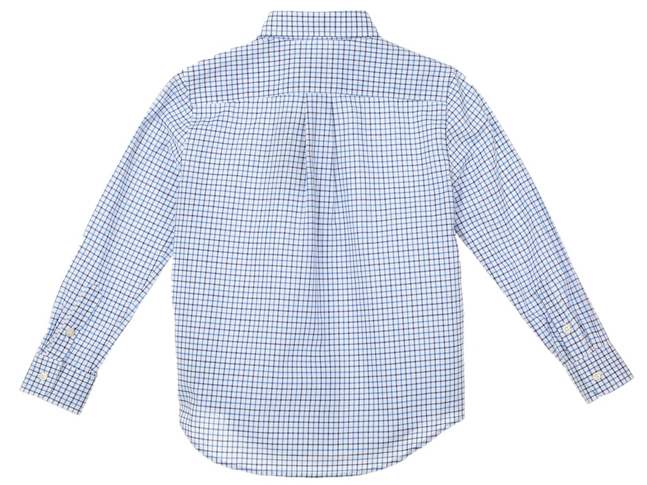 Camisa casual de algodón manga larga para niño