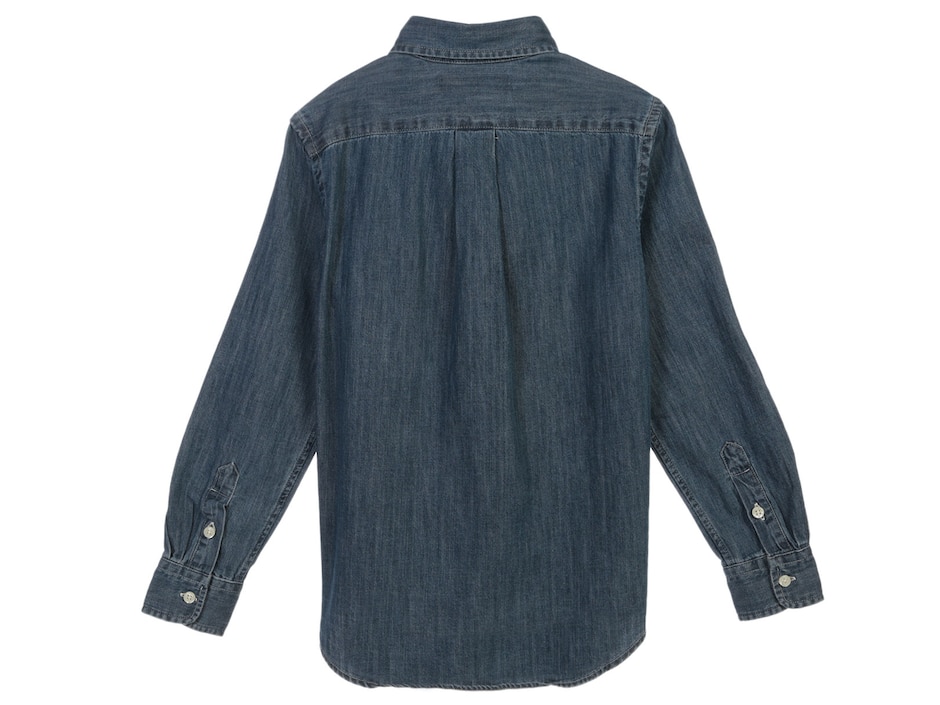 Camisa casual Polo Ralph Lauren de algodón manga larga para niño