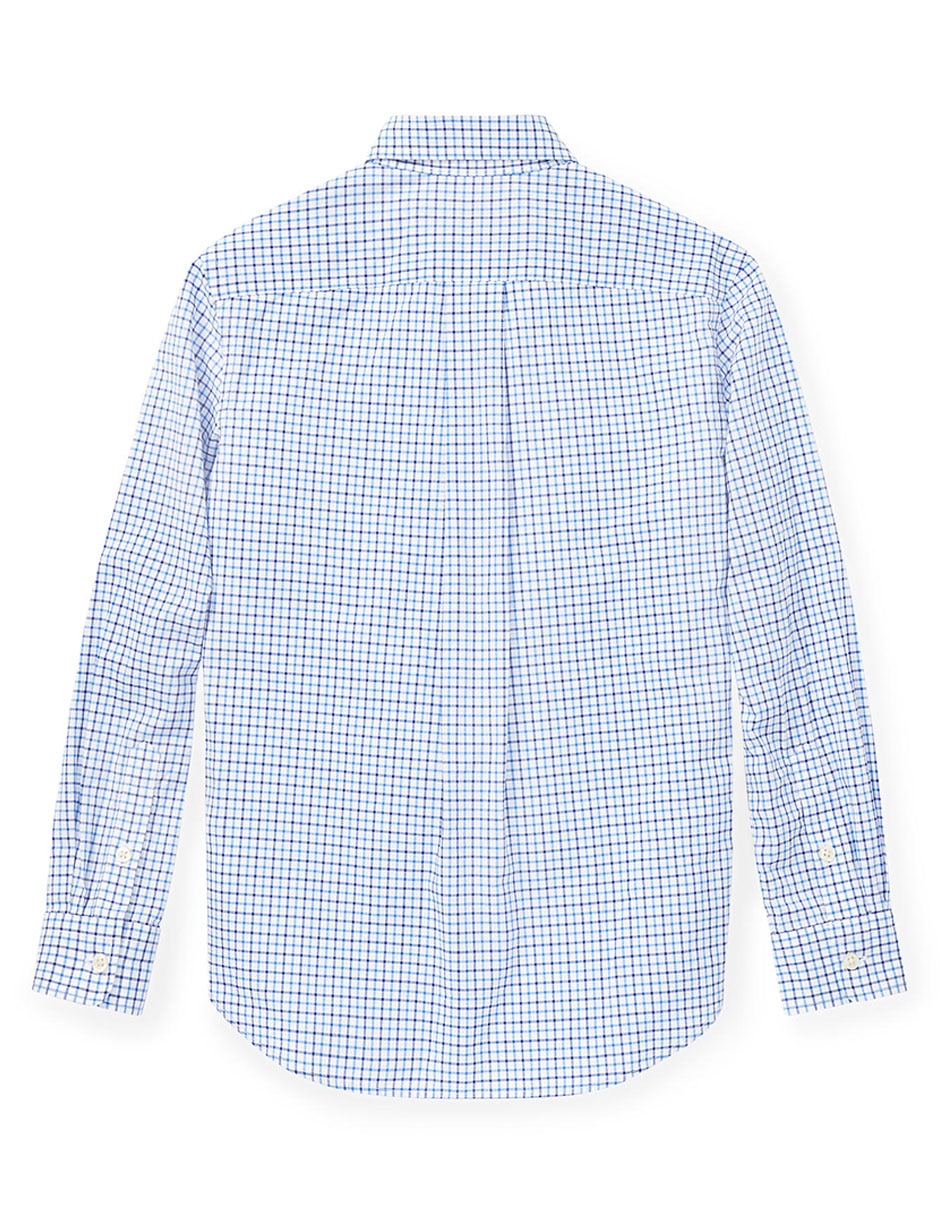 Camisa casual manga larga para niño 7
