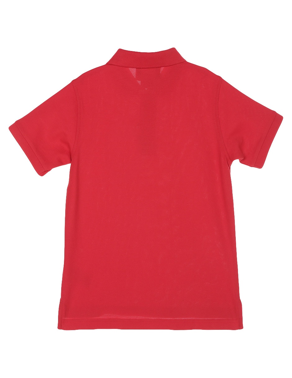 Playera tipo polo de algodón para niño 2