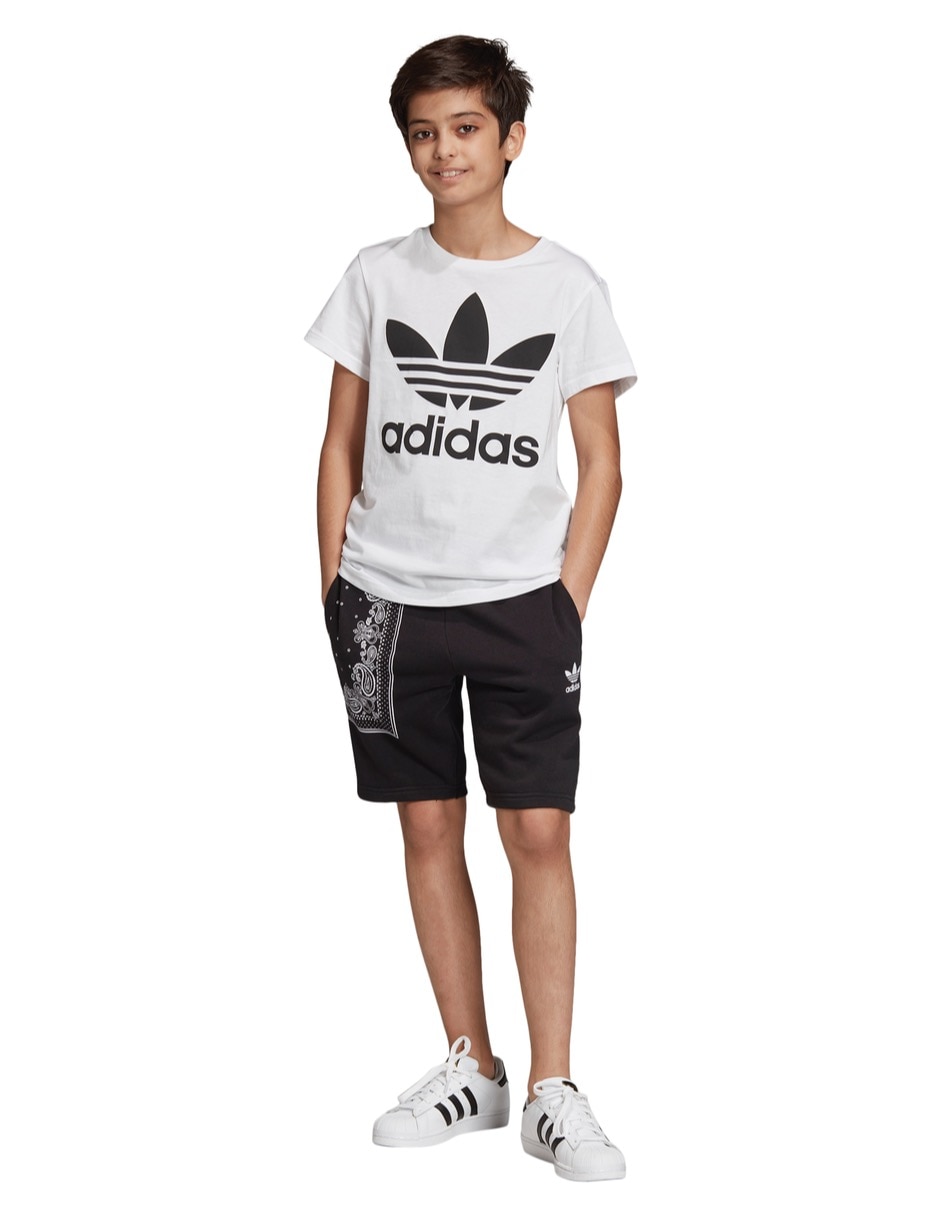Playera Adidas Originals manga corta para niño
