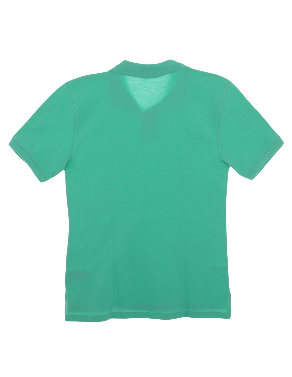 Playera tipo polo de algodón para niño 2