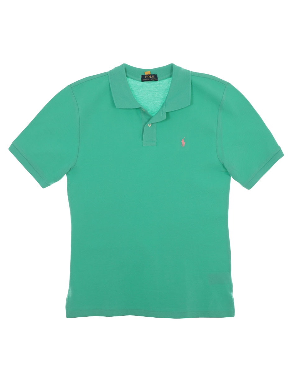 Playera tipo polo de algodón para niño Playera tipo polo de algodón para niño