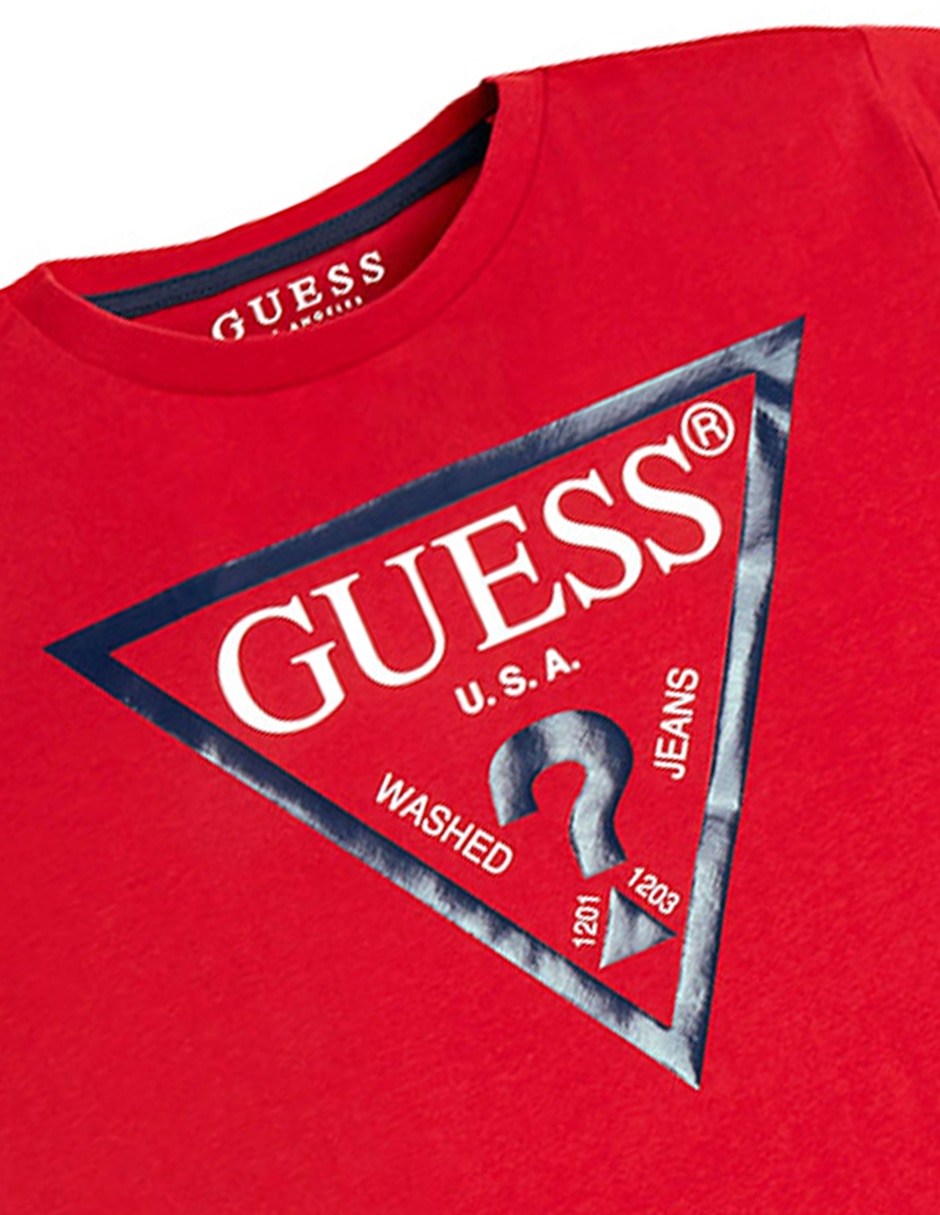 Playera Guess manga corta para niño
