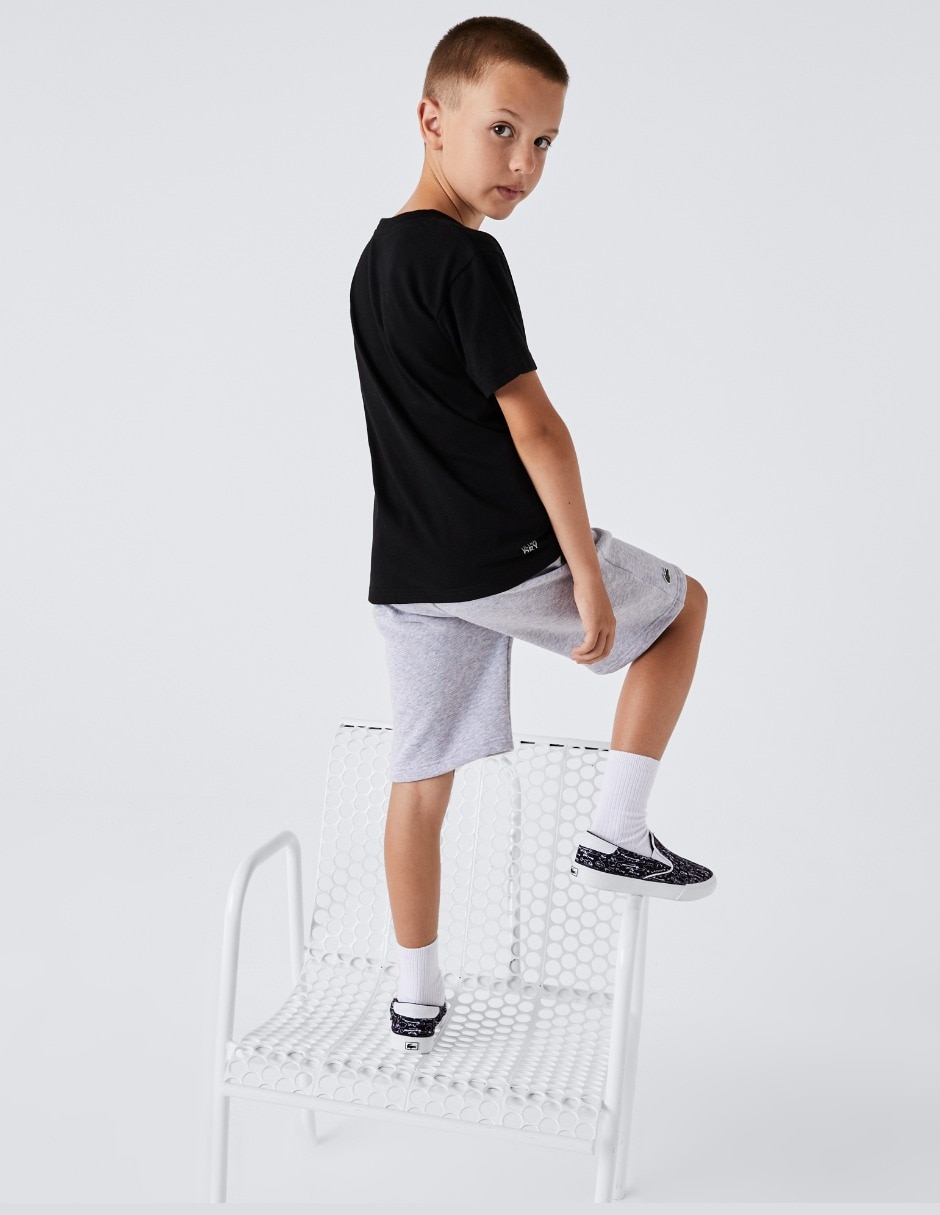 Playera Lacoste manga corta para niño