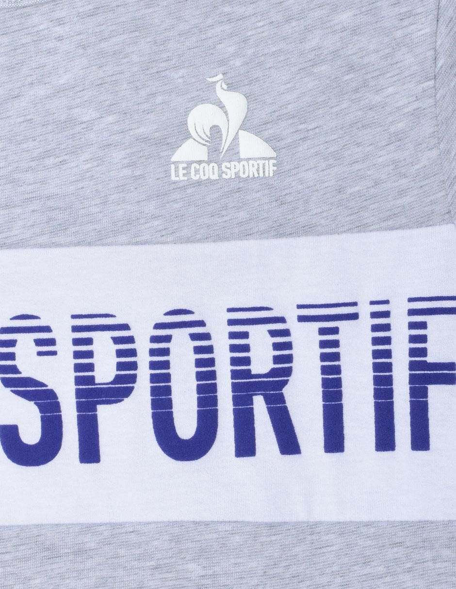 Playera Le Coq Sportif Essentiels manga corta para niño