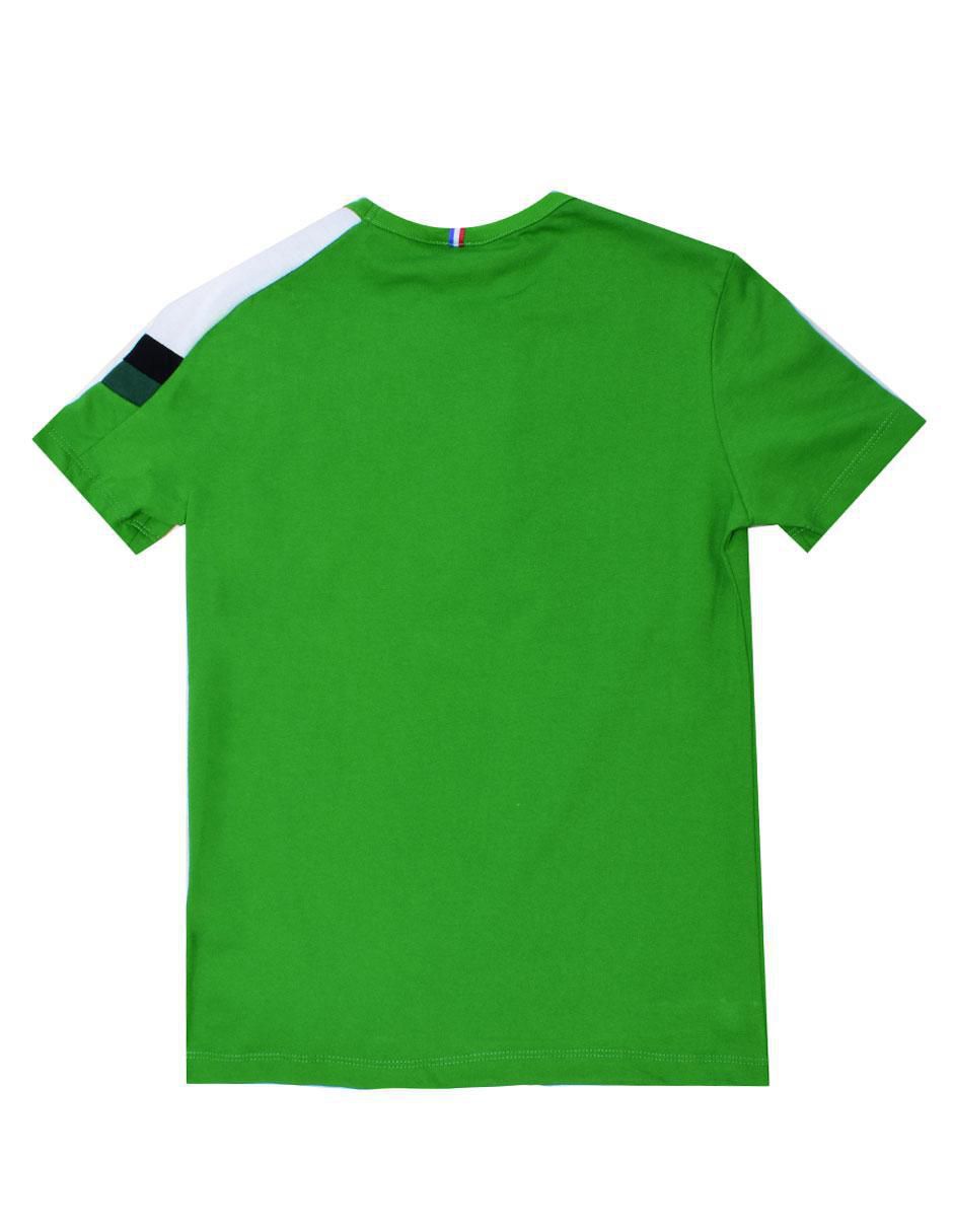 Playera Le Coq Sportif Saison manga corta para niño