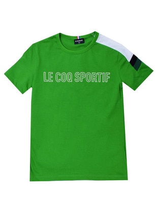 Playera Le Coq Sportif Saison manga corta para niño