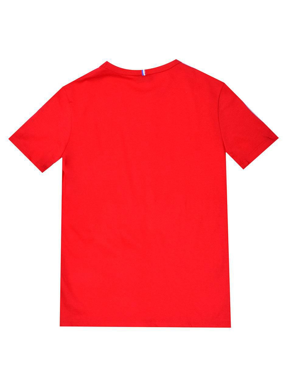 Playera Le Coq Sportif Essentiels manga corta para niño
