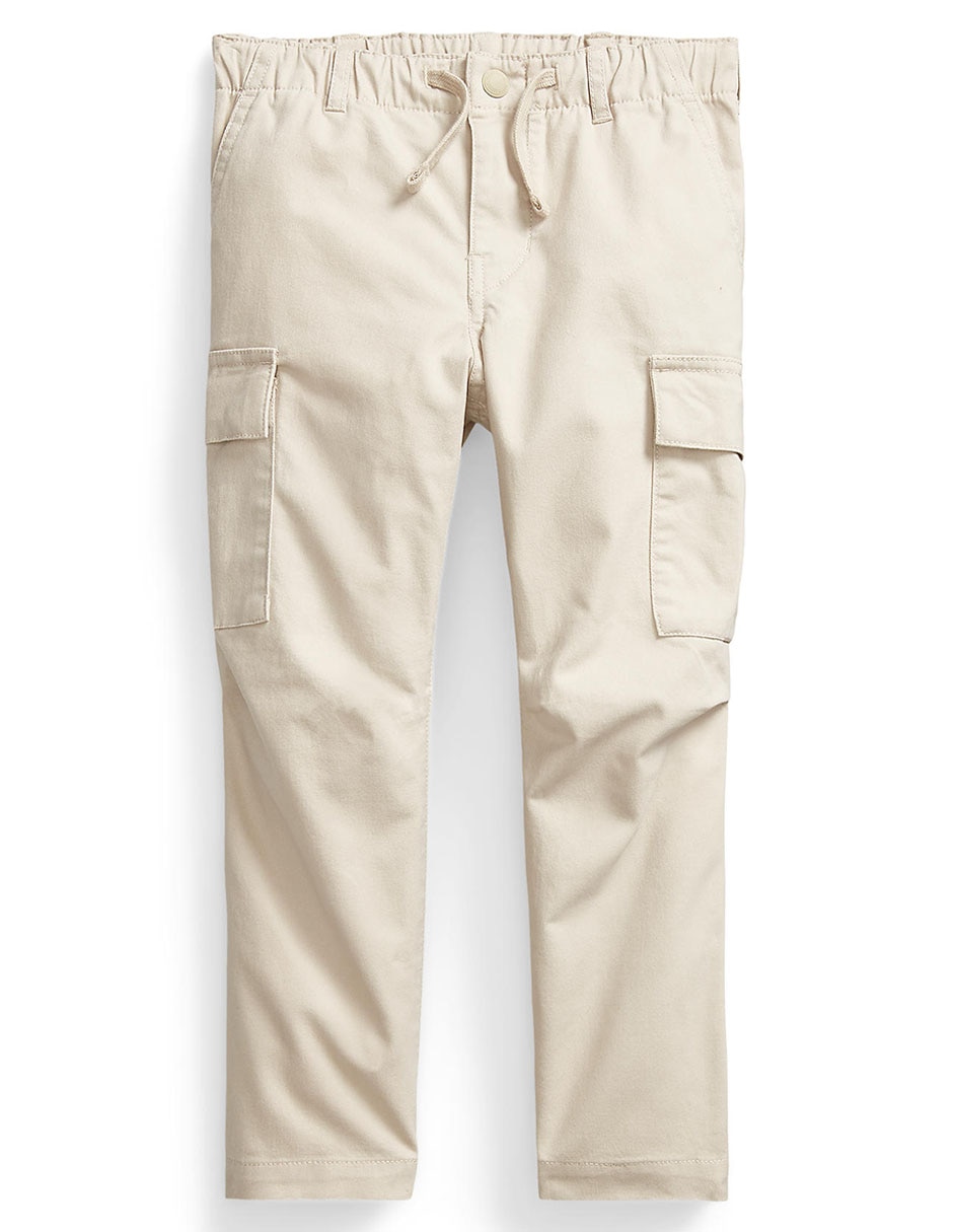 Pantalón con resorte cargo Polo para niño Pantalón con resorte cargo Polo para niño