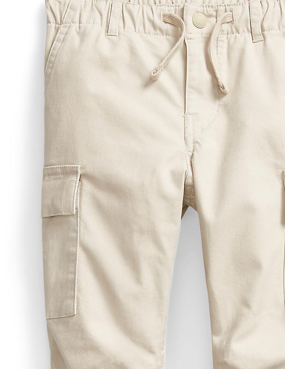 Pantalón con resorte cargo Polo para niño 3