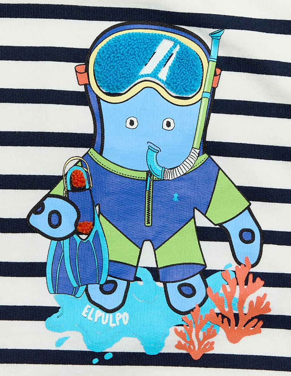 Sudadera El Pulpo para niño