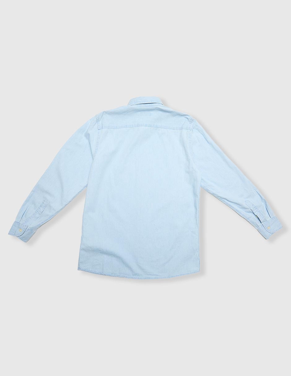 Camisa casual El Pulpo de algodón manga larga para niño