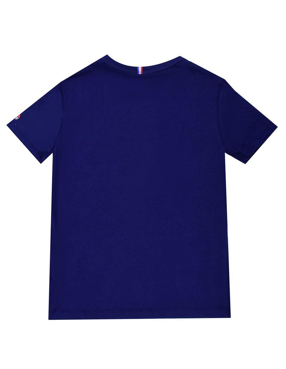 Playera Le Coq Sportif France Rugby manga corta para niño