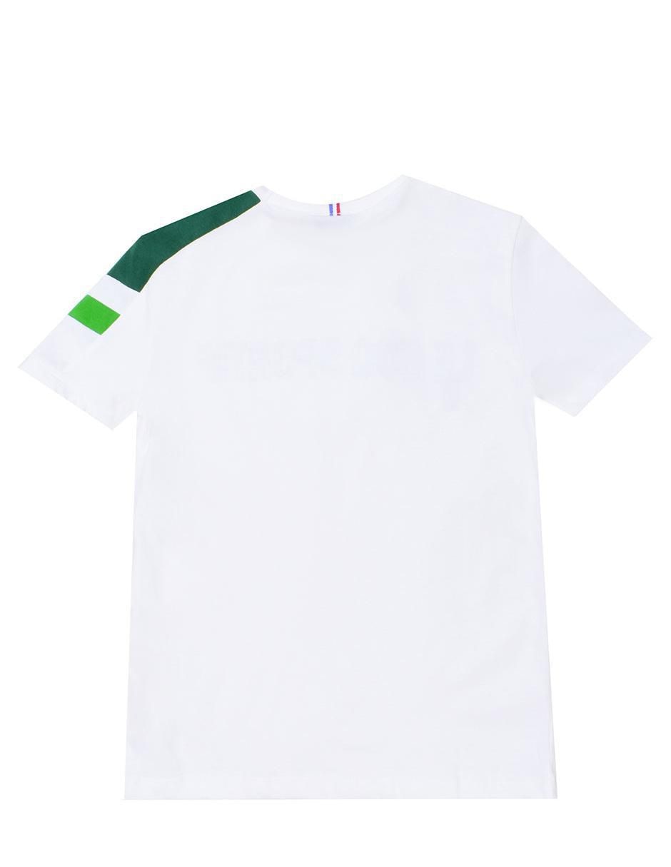 Playera Le Coq Sportif Saison manga corta para niño