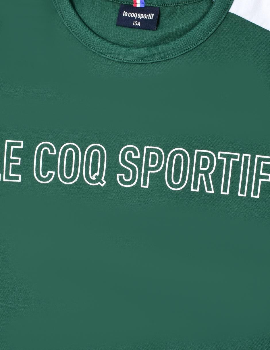 Playera Le Coq Sportif Saison manga corta para niño