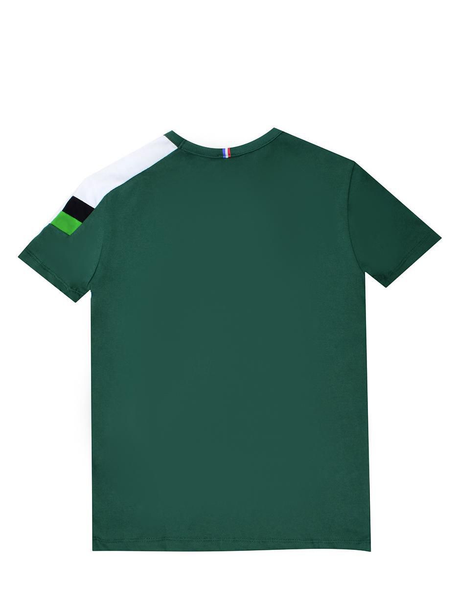 Playera Le Coq Sportif Saison manga corta para niño