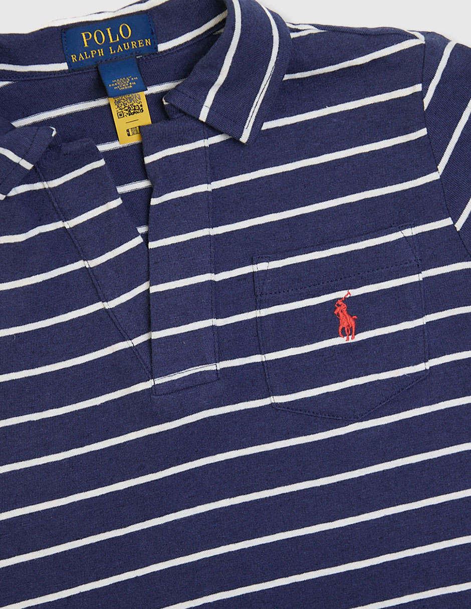 Playera tipo polo Polo de algodón para niño 3