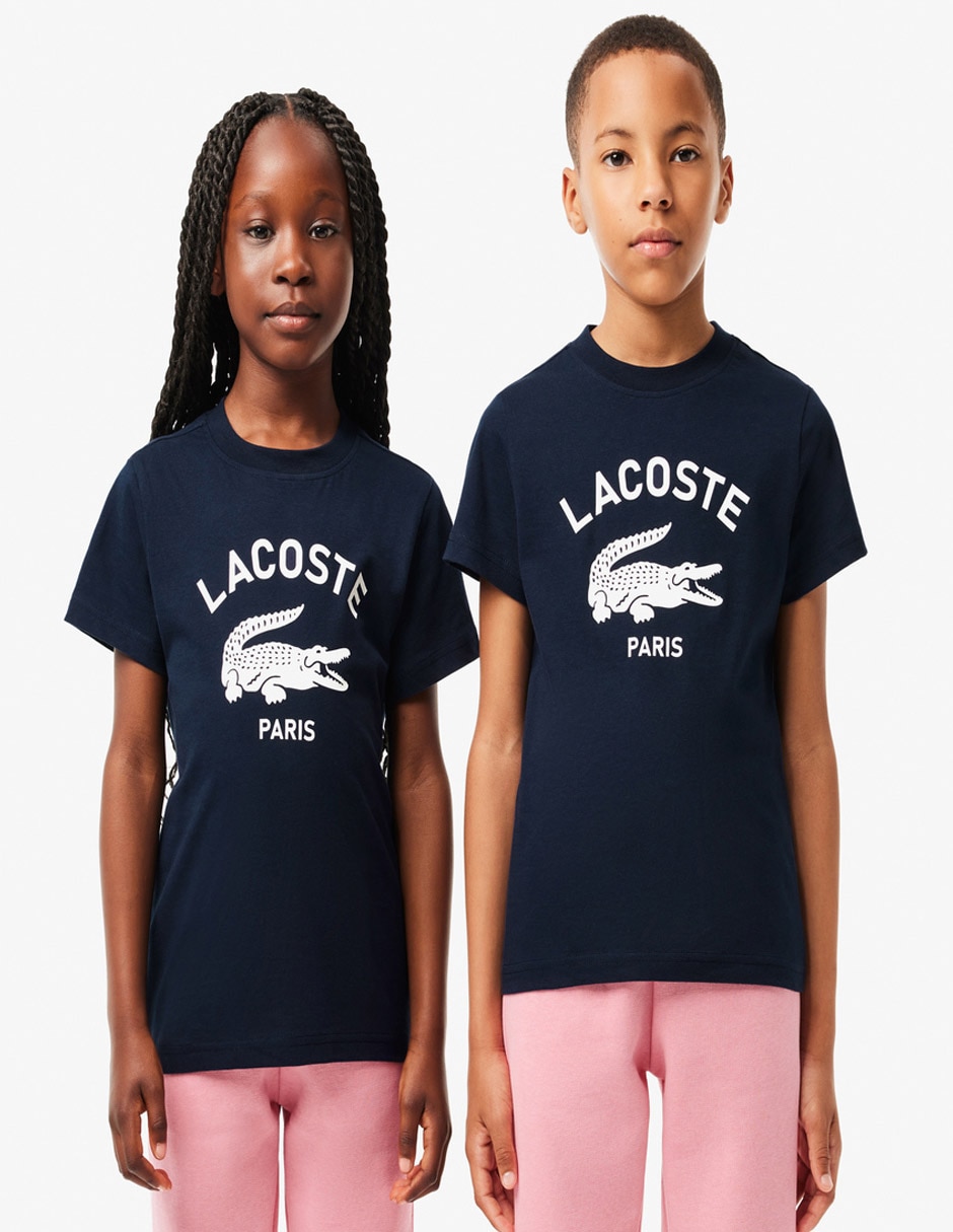 Playera Lacoste Soft Branding manga corta unisex