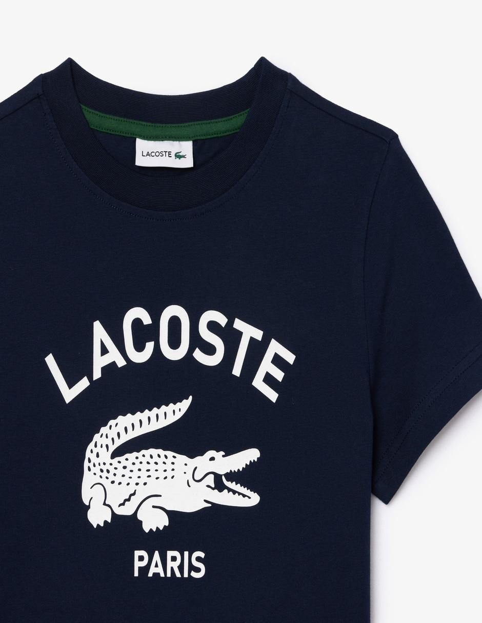 Playera Lacoste Soft Branding manga corta unisex