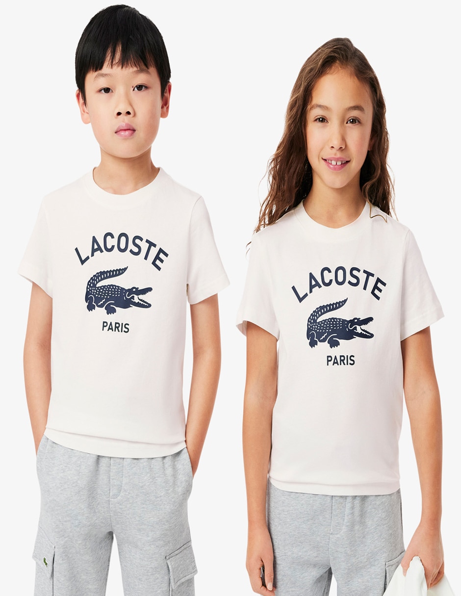 Playera Lacoste Soft Branding manga corta unisex
