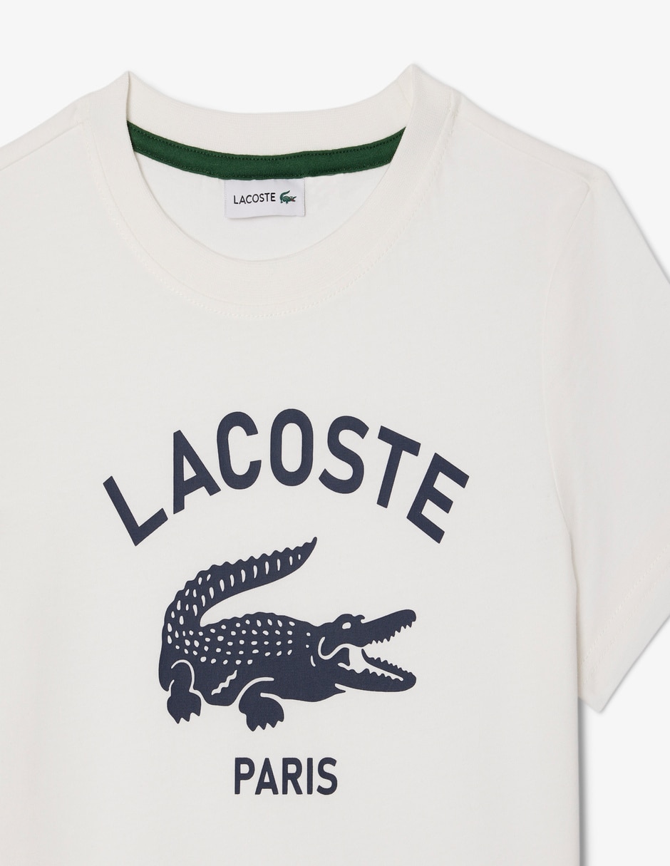 Playera Lacoste Soft Branding manga corta unisex