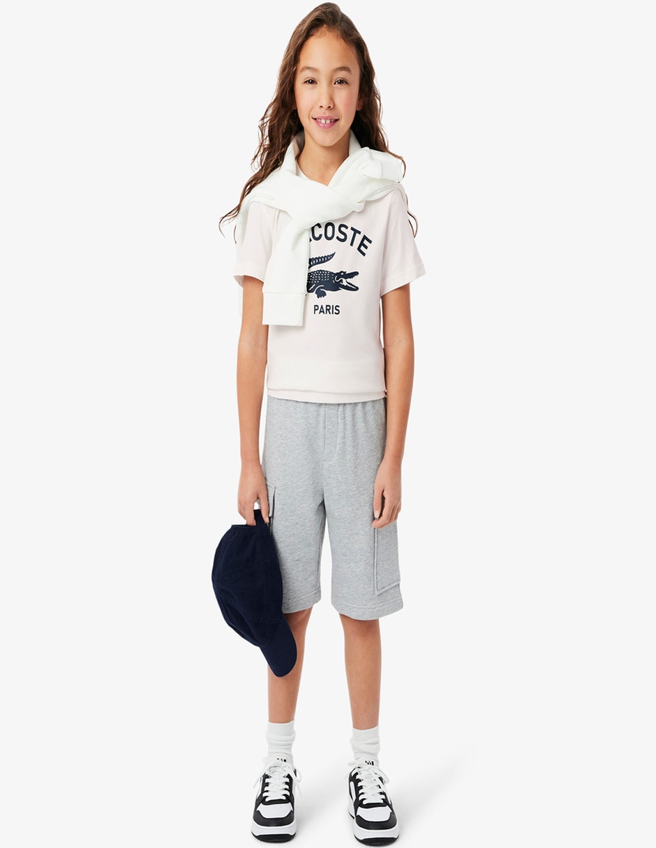Playera Lacoste Soft Branding manga corta unisex