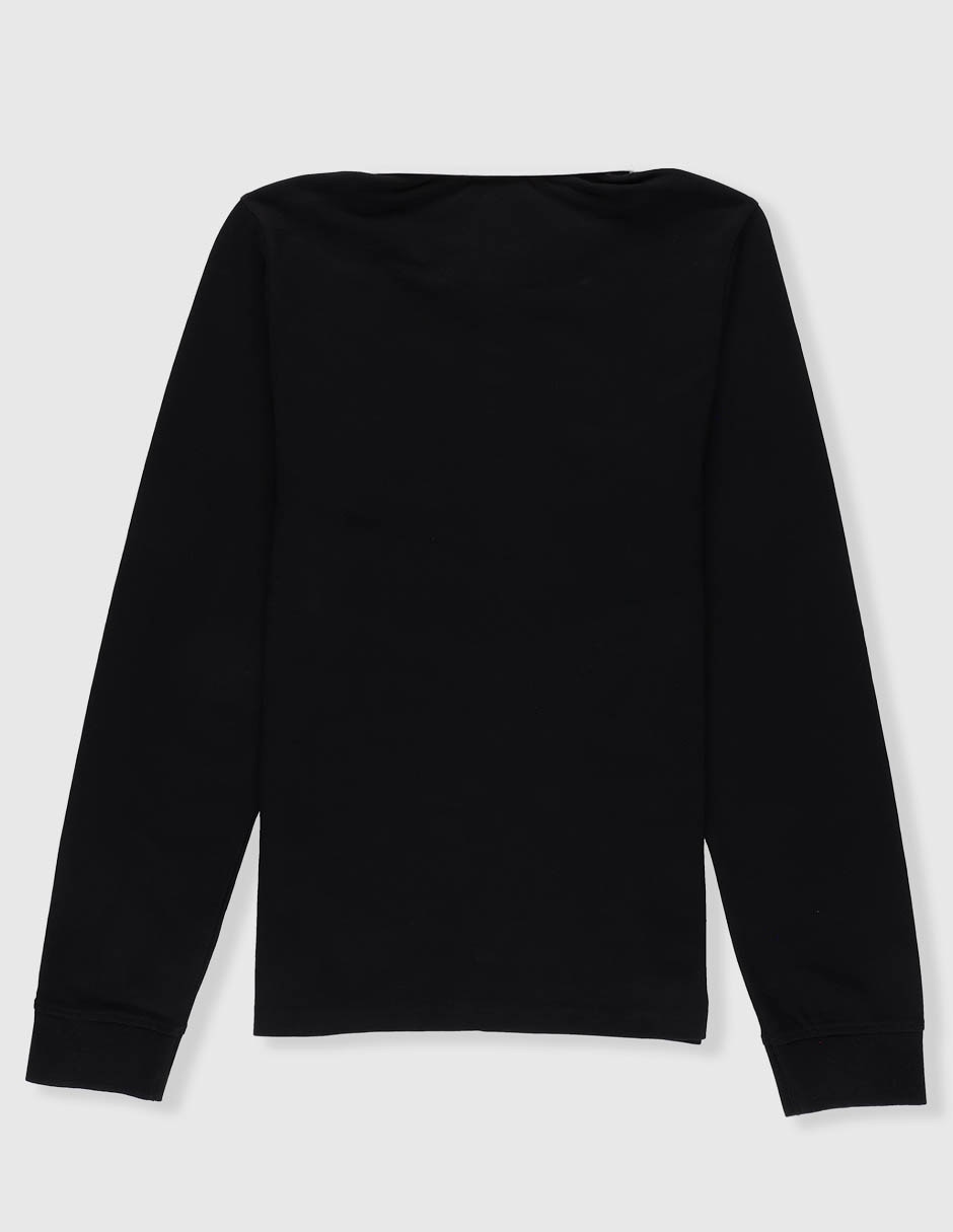 Playera tipo polo Hugo de algodón para niño