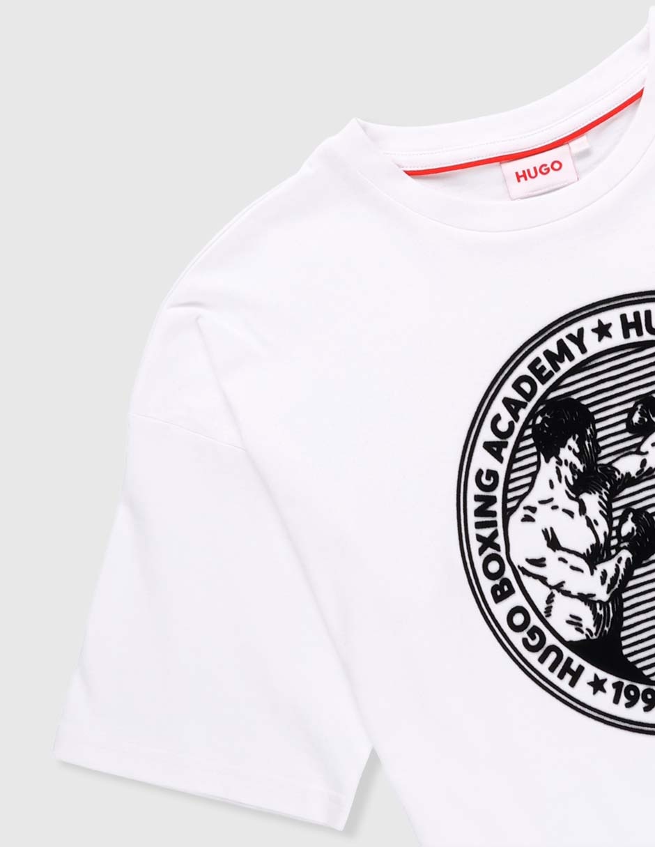 Playera Hugo manga corta para niño