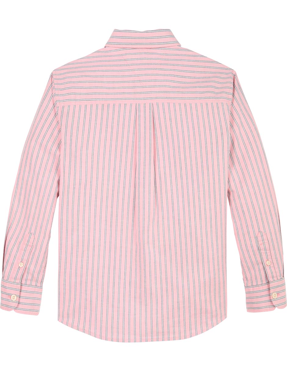 Camisa casual Tommy Hilfiger de algodón manga larga para niño