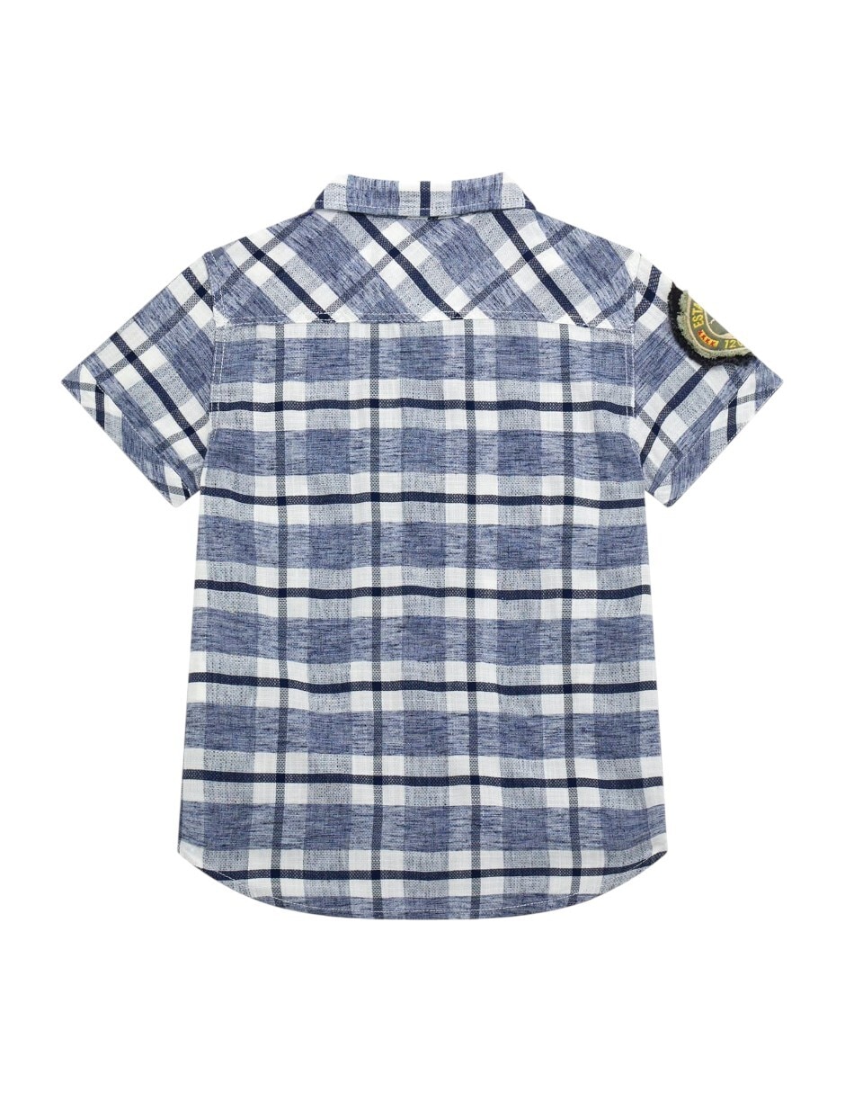 Camisa casual Guess de algodón manga corta para niño