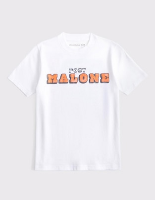 Playera Abercrombie & Fitch manga corta para niño
