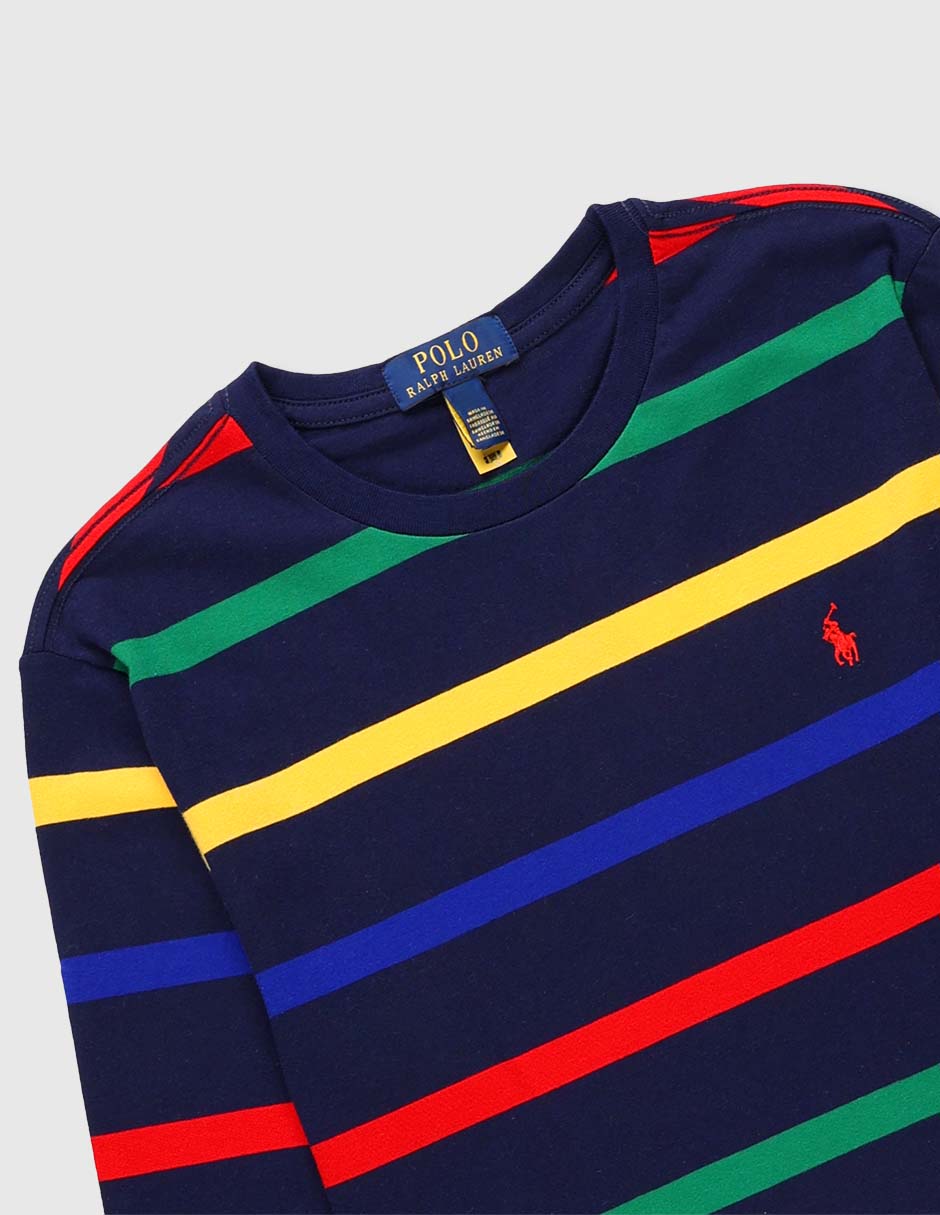 Playera manga larga para niño