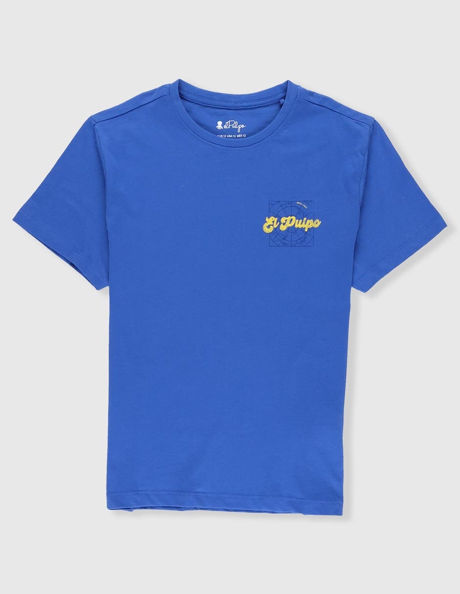 Playera manga corta para niño Playera manga corta para niño