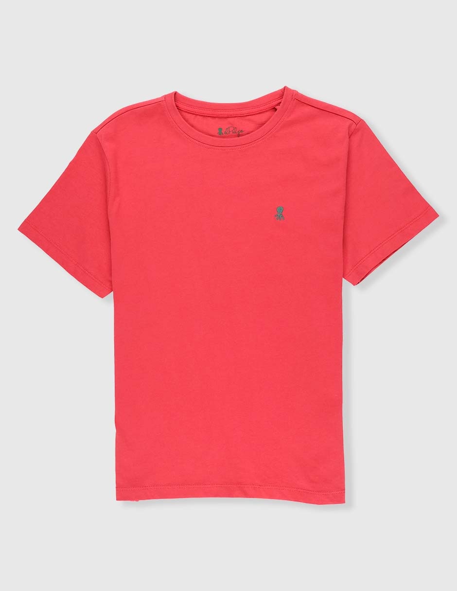 Playera manga corta para niño