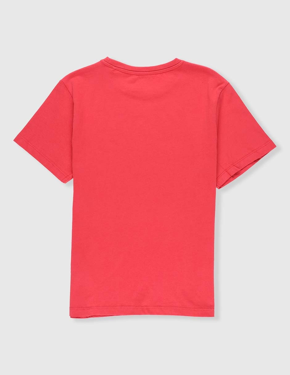 Playera manga corta para niño