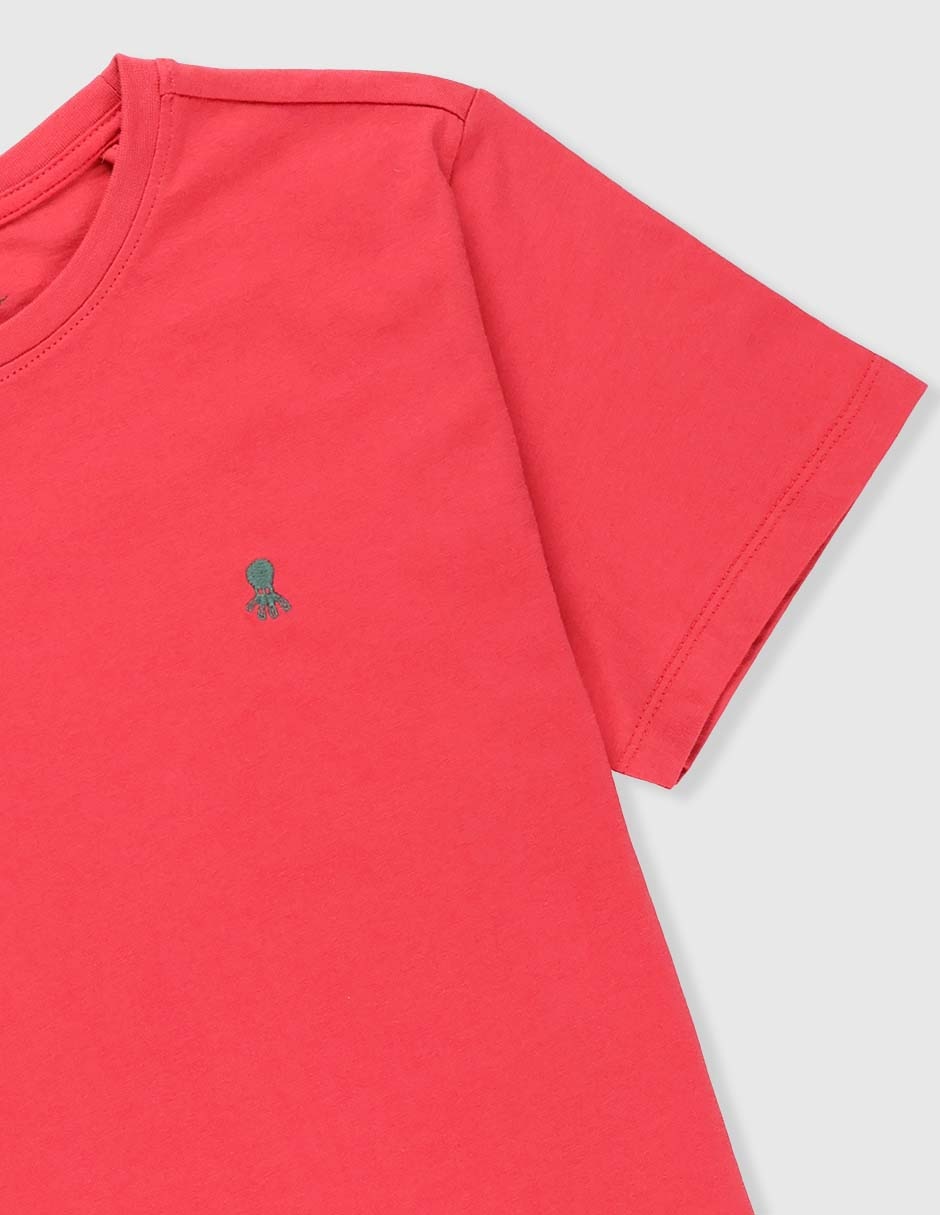 Playera manga corta para niño