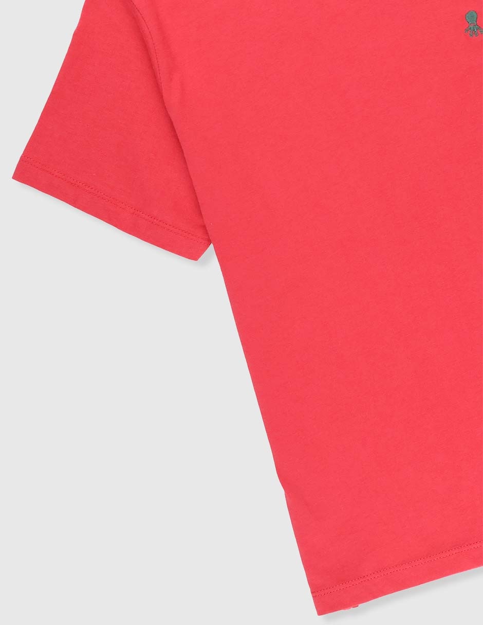 Playera manga corta para niño