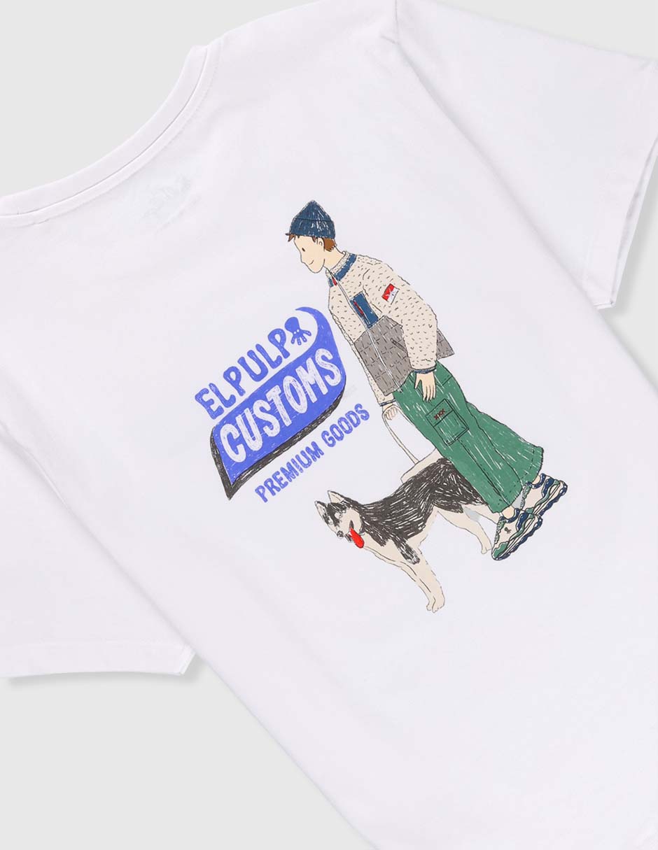 Playera El Pulpo manga corta para niño