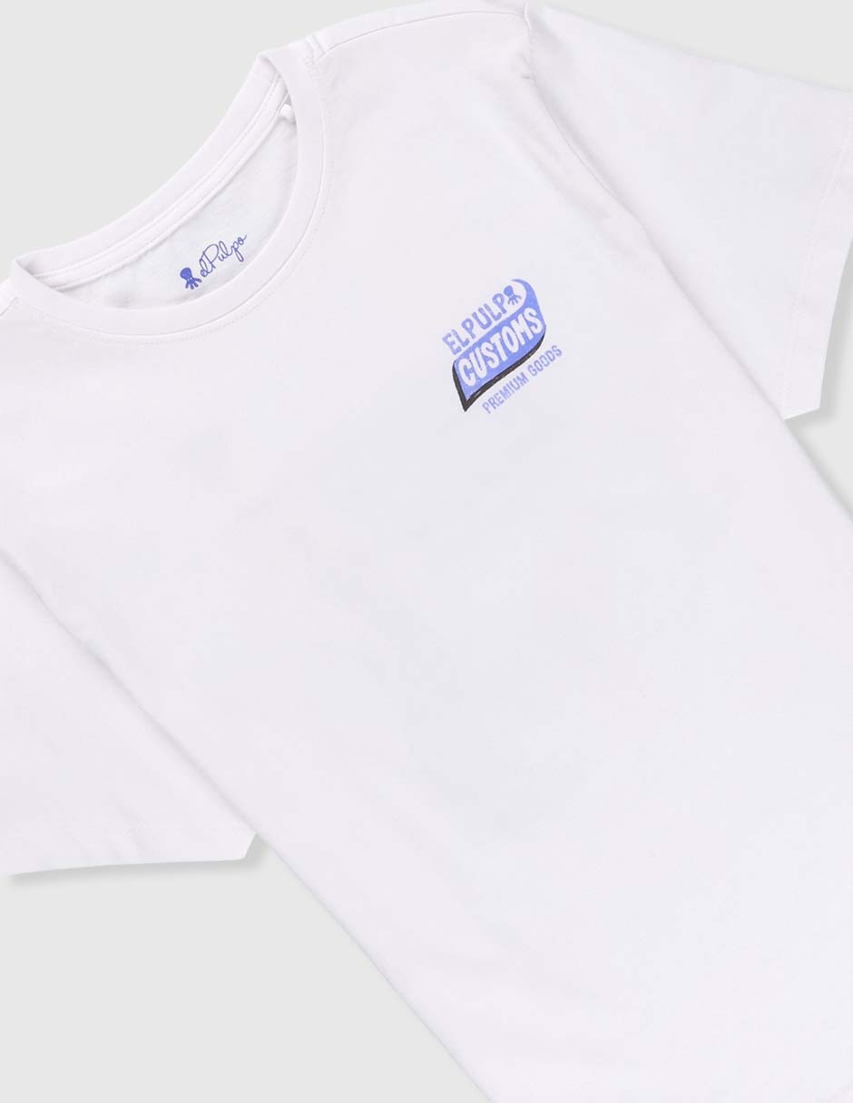 Playera El Pulpo manga corta para niño