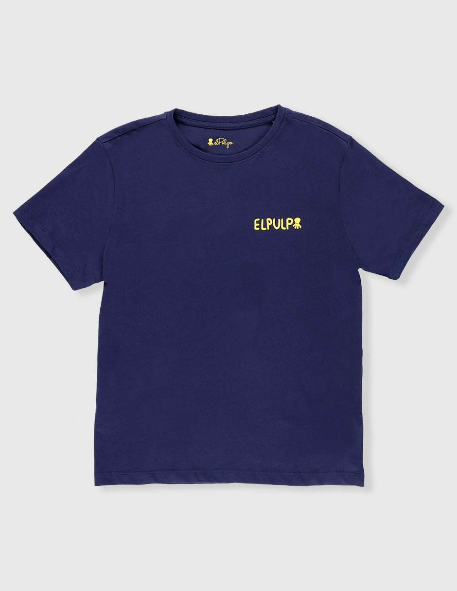 Playera El Pulpo manga corta para niño