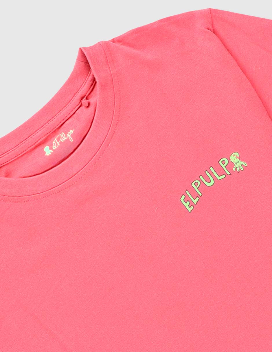 Playera manga corta para niño