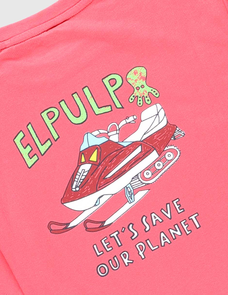 Playera manga corta para niño