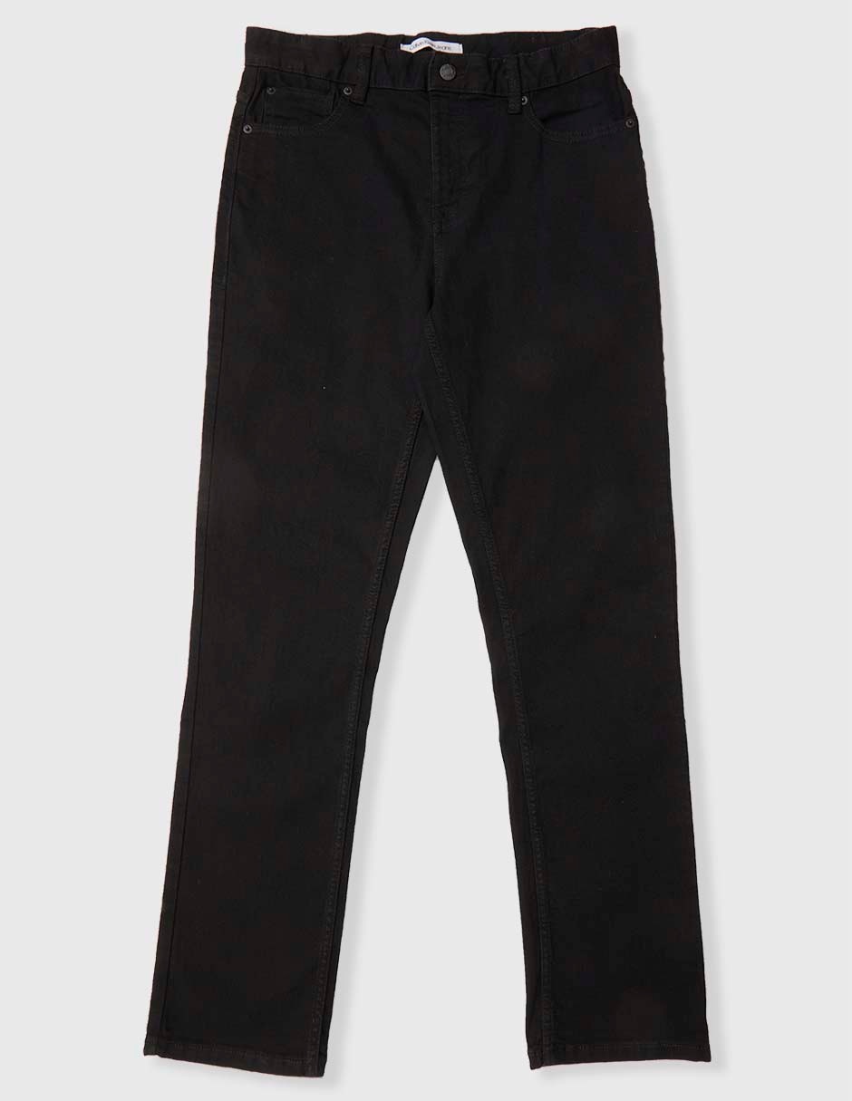 Jeans straight lavado obscuro para niño Jeans straight lavado obscuro para niño