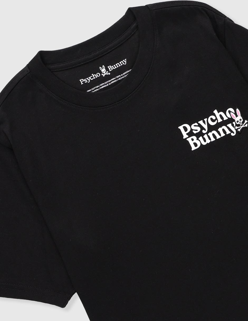 Playera manga corta para niño