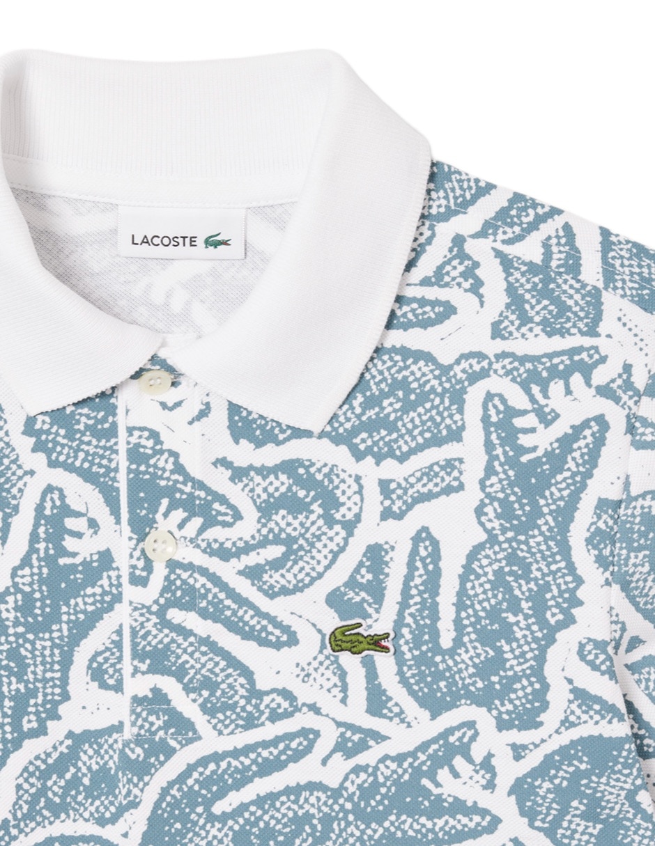 Playera tipo polo de algodón infantil unisex 5