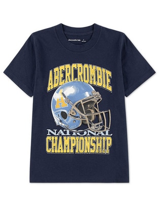 Playera Abercrombie & Fitch manga corta para niño