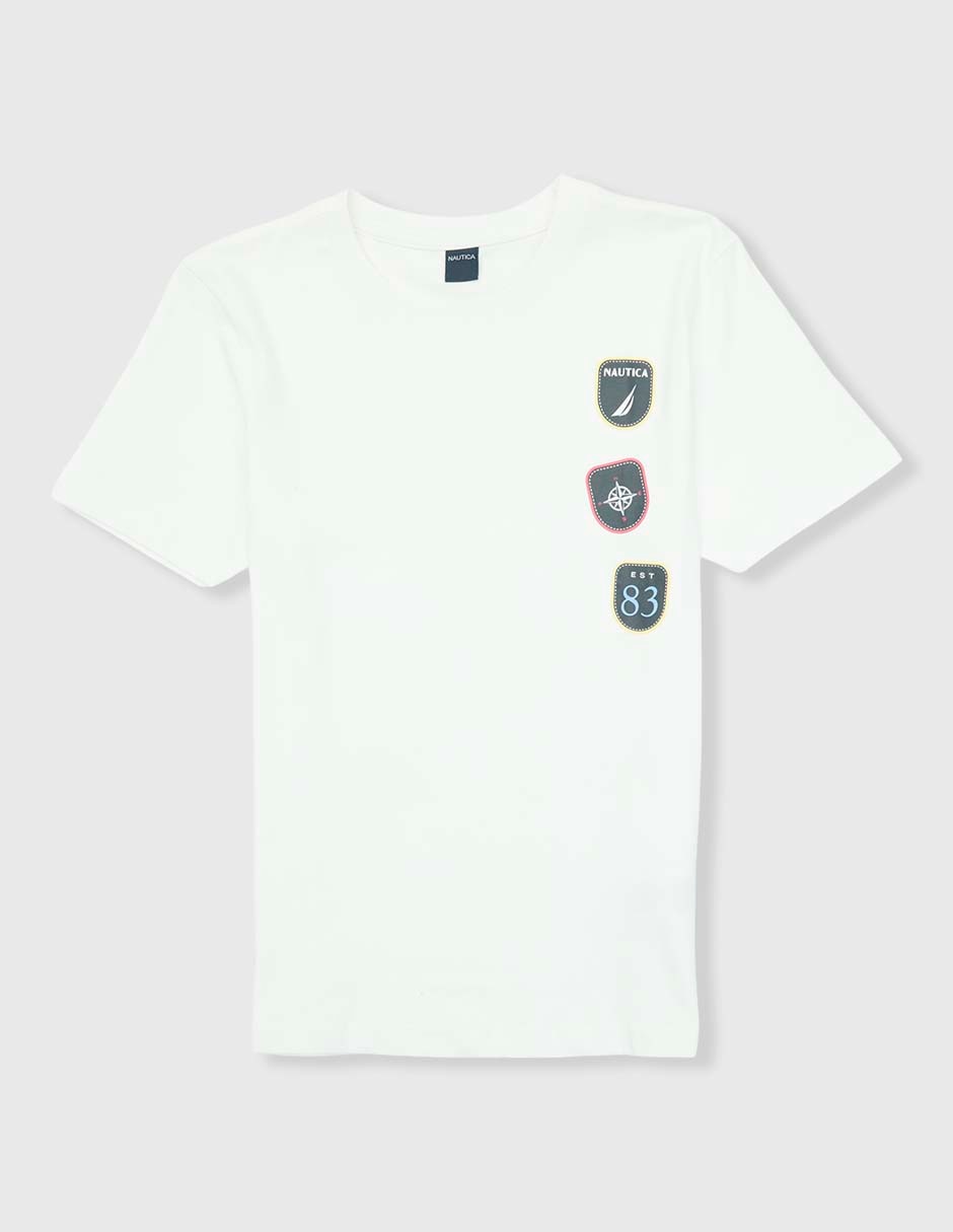 Playera manga corta para niño